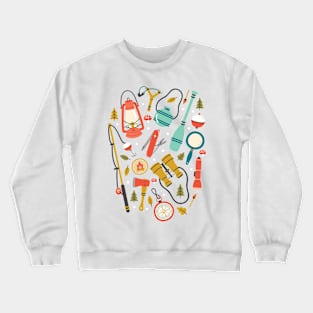 Camping Crewneck Sweatshirt